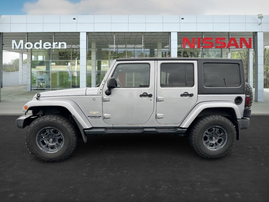 used 2014 Jeep Wrangler Unlimited car, priced at $19,393