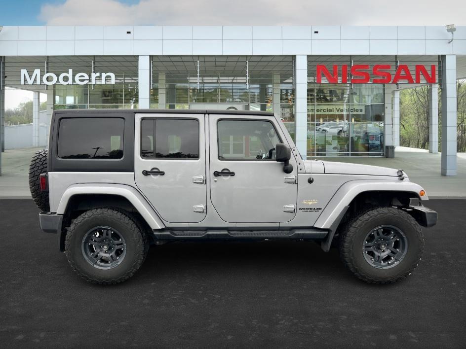 used 2014 Jeep Wrangler Unlimited car, priced at $19,393