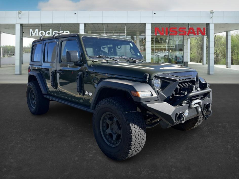 used 2021 Jeep Wrangler Unlimited car, priced at $26,418