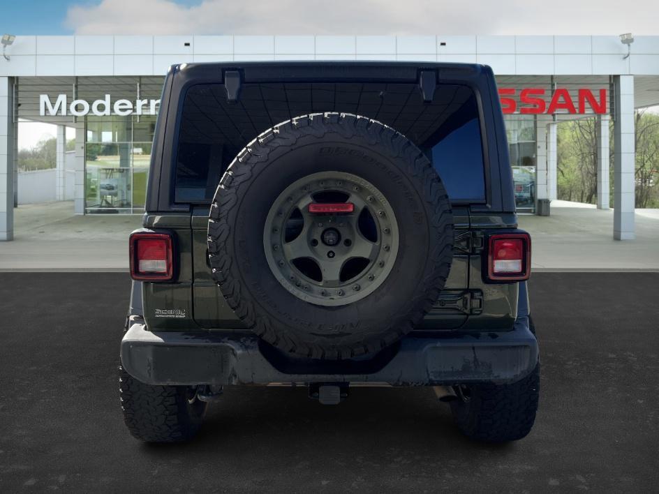 used 2021 Jeep Wrangler Unlimited car, priced at $26,418
