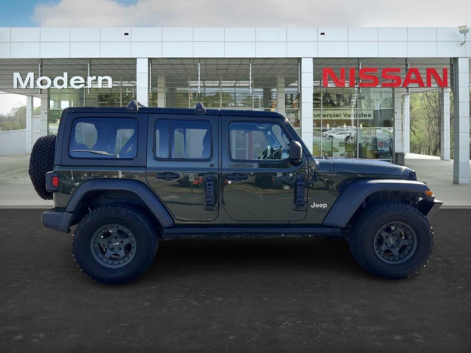 used 2021 Jeep Wrangler Unlimited car, priced at $26,418
