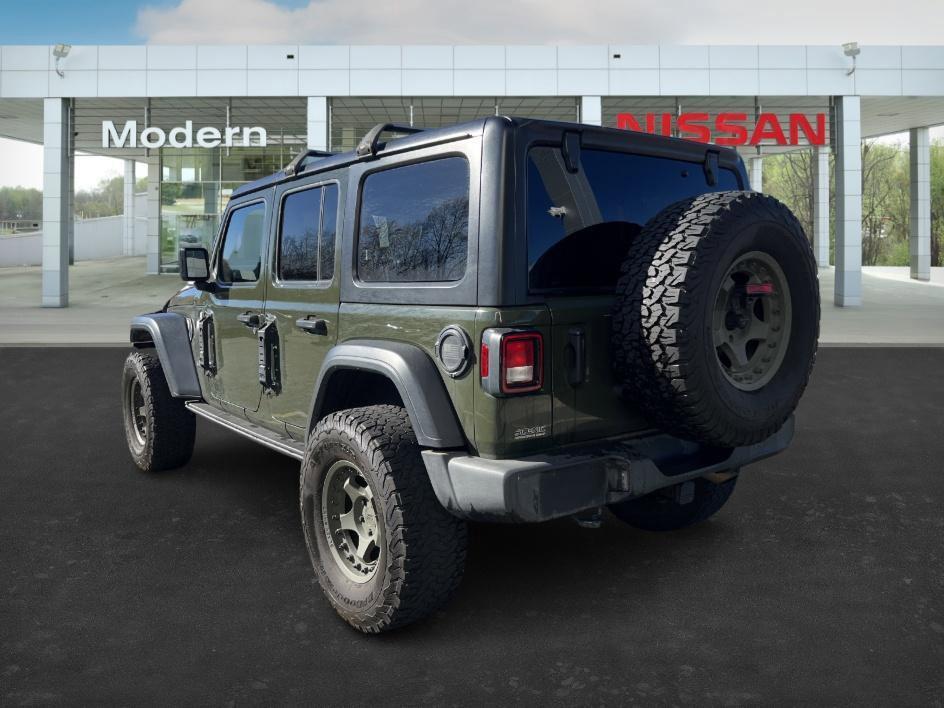 used 2021 Jeep Wrangler Unlimited car, priced at $26,418