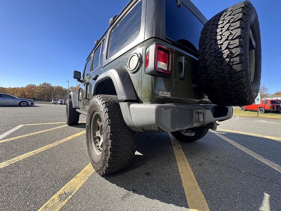 used 2021 Jeep Wrangler Unlimited car, priced at $26,418