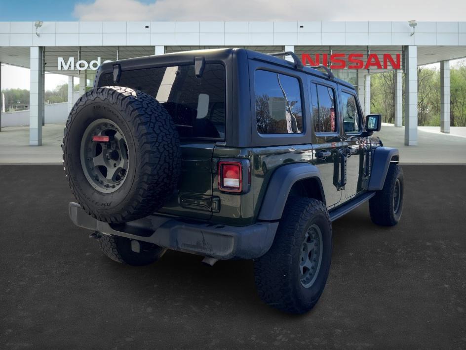 used 2021 Jeep Wrangler Unlimited car, priced at $26,418