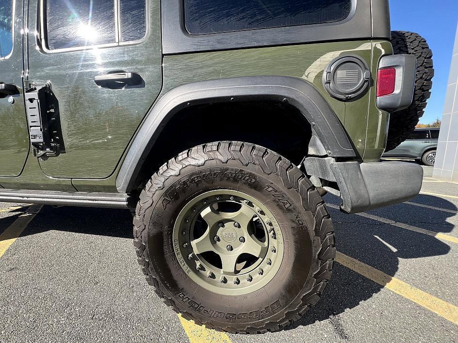 used 2021 Jeep Wrangler Unlimited car, priced at $26,418