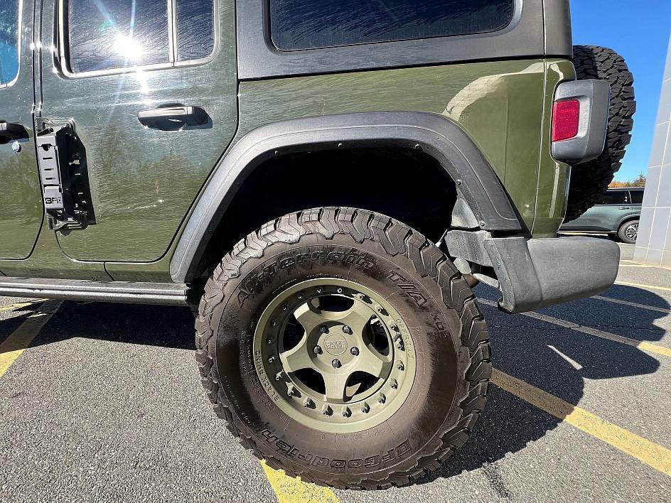 used 2021 Jeep Wrangler Unlimited car, priced at $26,418