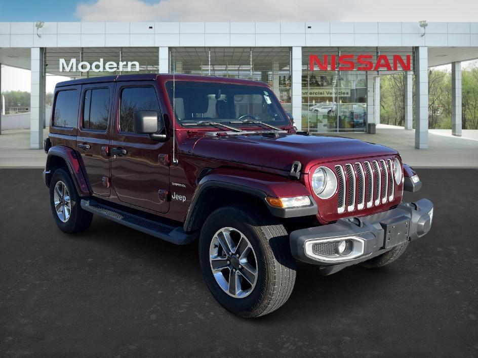 used 2021 Jeep Wrangler Unlimited car, priced at $23,888