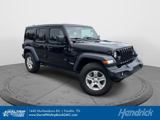 used 2021 Jeep Wrangler Unlimited car, priced at $29,861