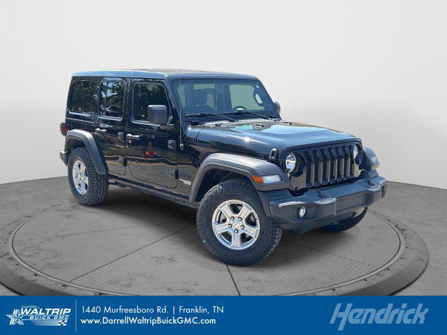 used 2021 Jeep Wrangler Unlimited car, priced at $29,861