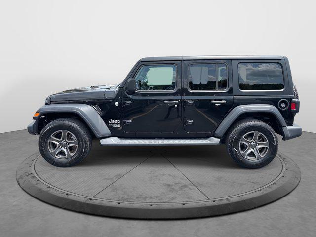 used 2018 Jeep Wrangler Unlimited car, priced at $24,869