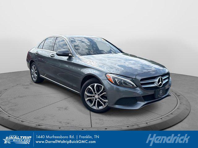 used 2017 Mercedes-Benz C-Class car, priced at $17,237