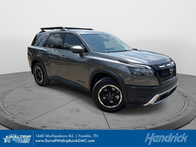 used 2025 Nissan Pathfinder car, priced at $41,321