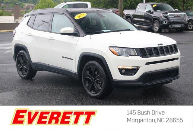 used 2021 Jeep Compass car, priced at $20,500