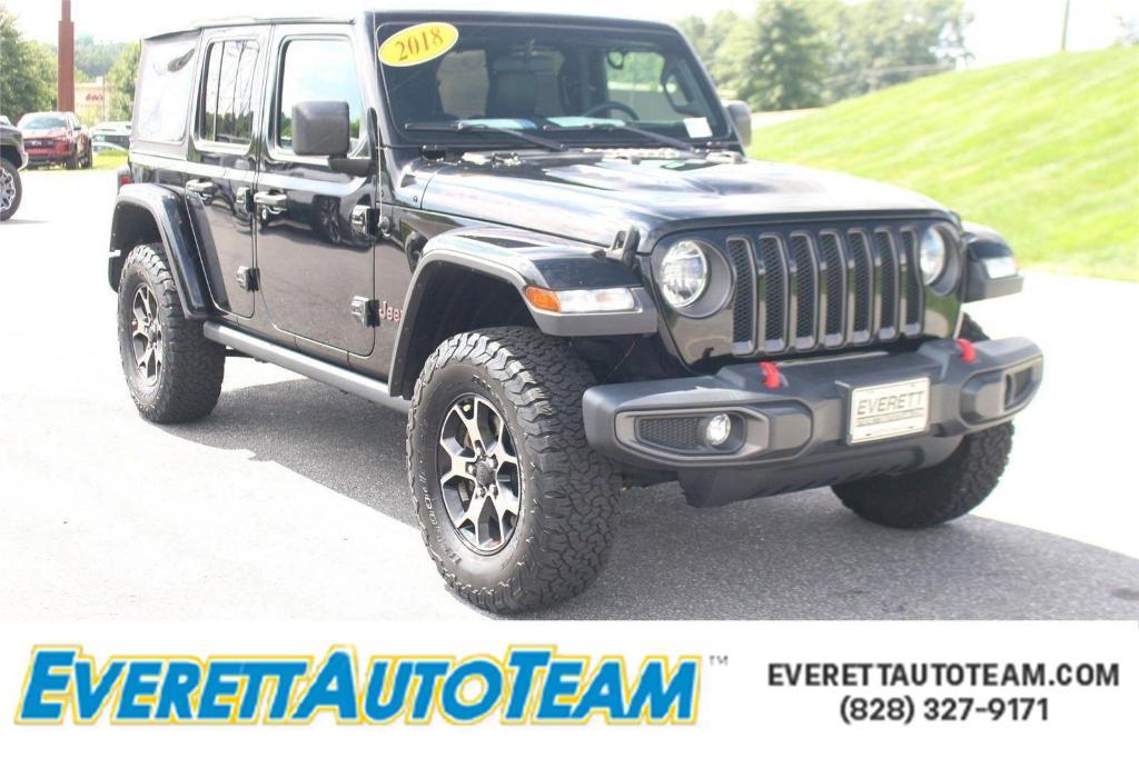 used 2018 Jeep Wrangler Unlimited car, priced at $27,500