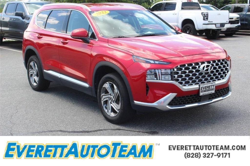 used 2022 Hyundai Santa Fe car, priced at $22,700