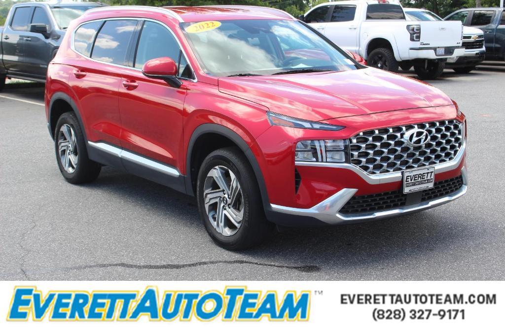 used 2022 Hyundai Santa Fe car, priced at $22,000