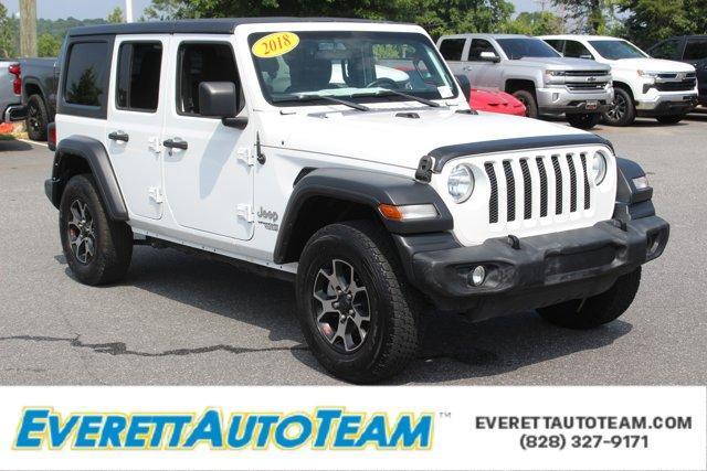 used 2018 Jeep Wrangler Unlimited car, priced at $25,800