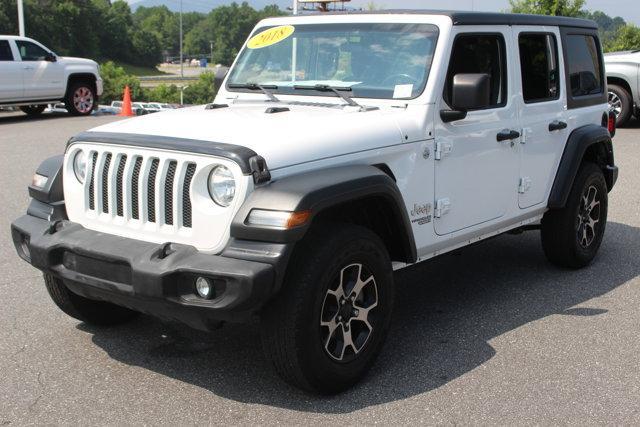 used 2018 Jeep Wrangler Unlimited car, priced at $25,500