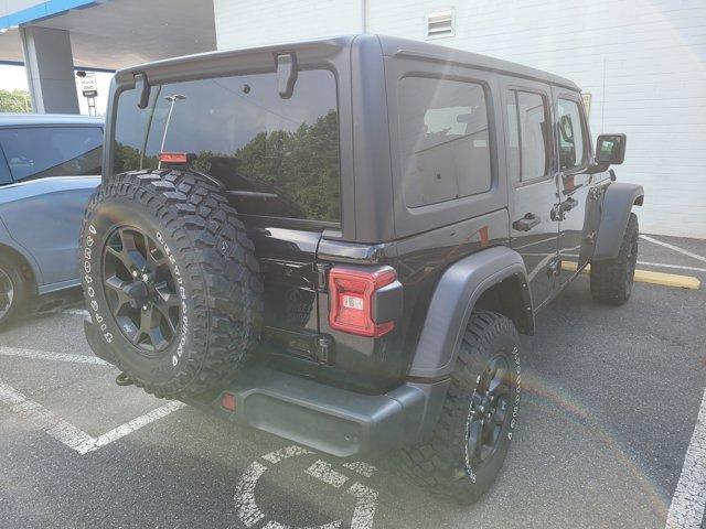 used 2021 Jeep Wrangler Unlimited car, priced at $32,700