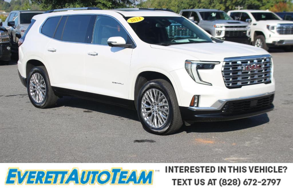 used 2024 GMC Acadia car, priced at $52,500