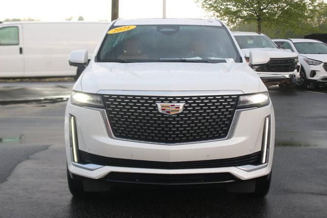 used 2021 Cadillac Escalade ESV car, priced at $61,000