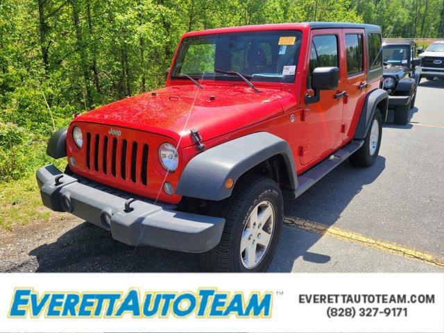 used 2015 Jeep Wrangler Unlimited car, priced at $19,500