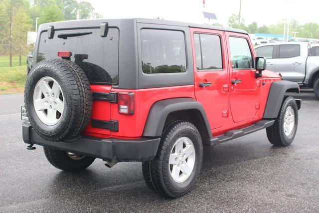used 2015 Jeep Wrangler Unlimited car, priced at $17,800