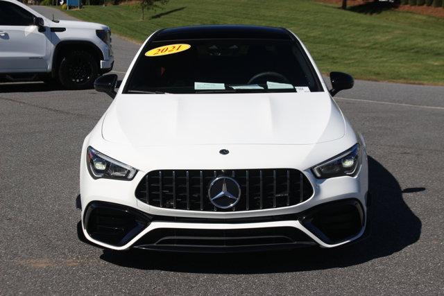 used 2021 Mercedes-Benz AMG CLA 45 car, priced at $45,700