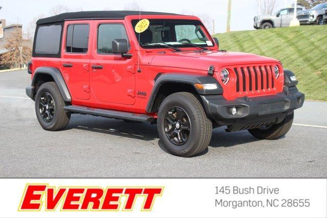used 2022 Jeep Wrangler Unlimited car, priced at $34,000