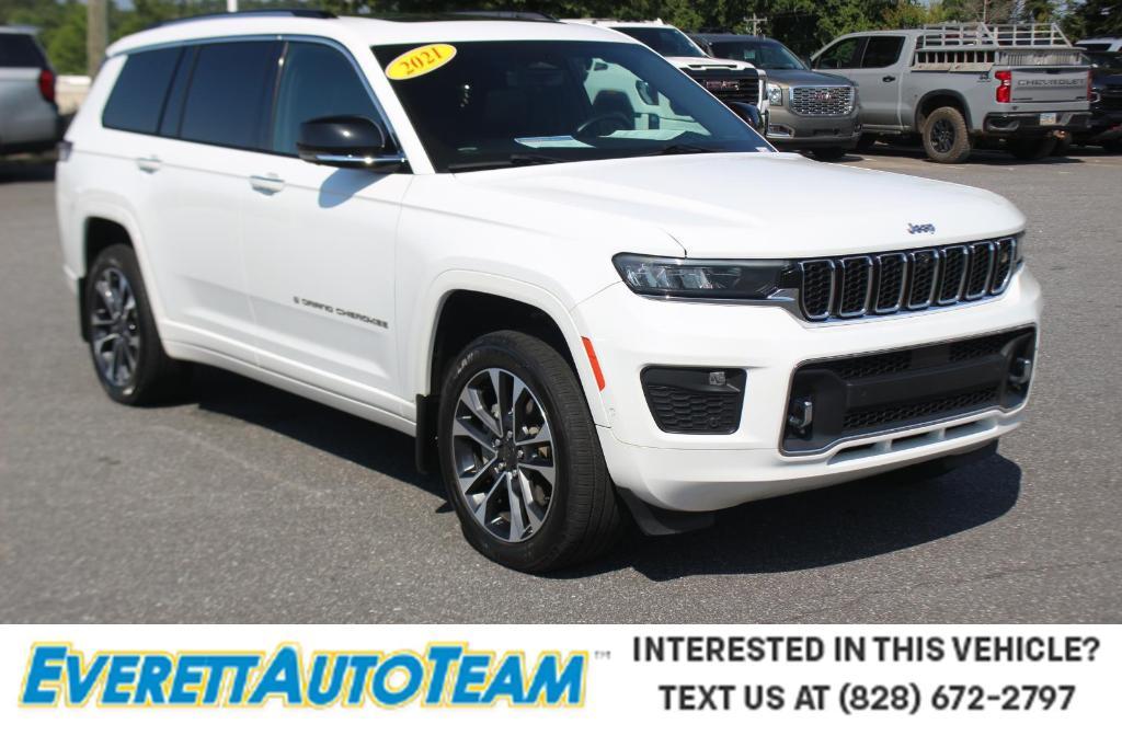 used 2021 Jeep Grand Cherokee L car, priced at $28,000