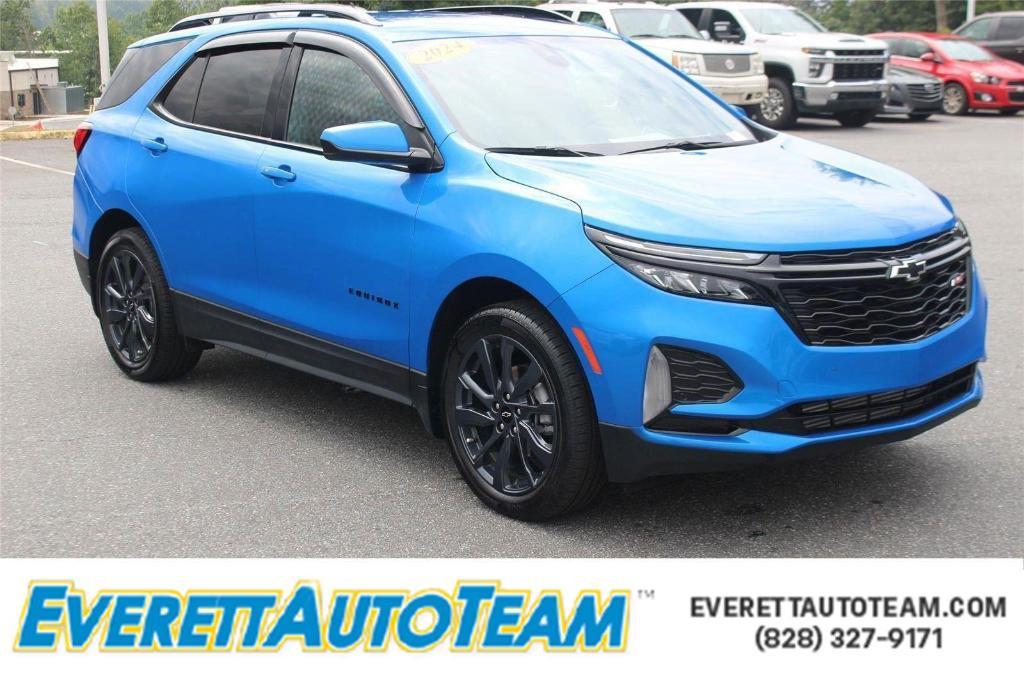 used 2024 Chevrolet Equinox car, priced at $27,000