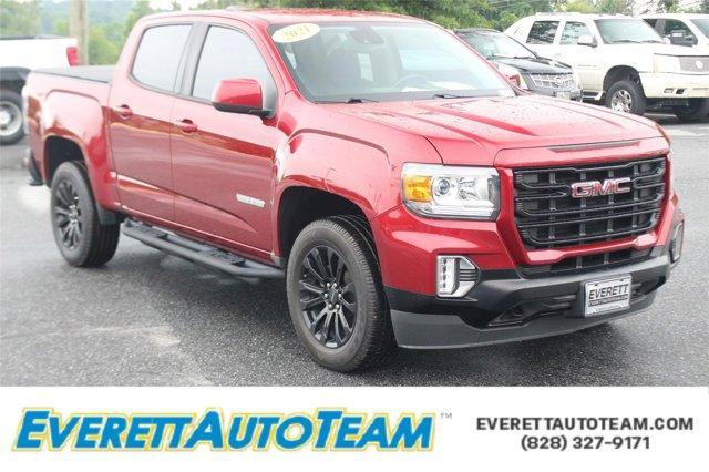 used 2021 GMC Canyon car, priced at $26,500