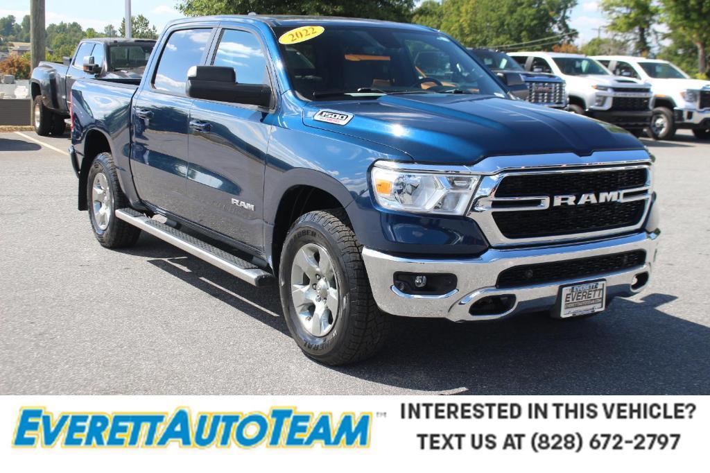 used 2022 Ram 1500 car, priced at $35,500