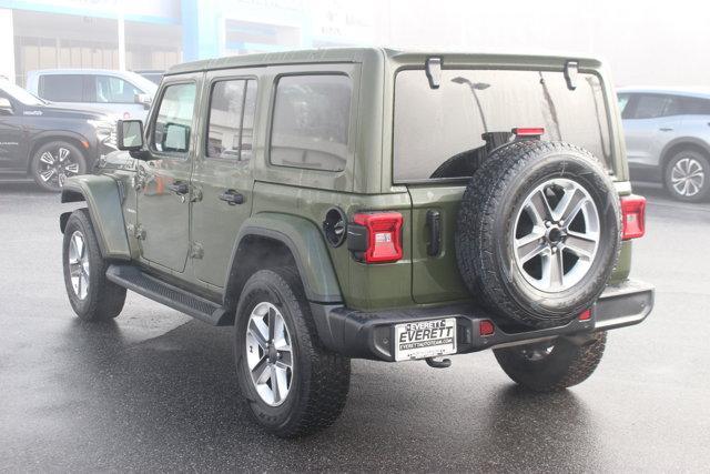 used 2021 Jeep Wrangler Unlimited car, priced at $34,000