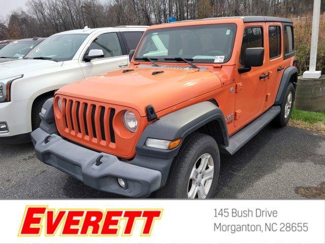 used 2018 Jeep Wrangler Unlimited car, priced at $21,700