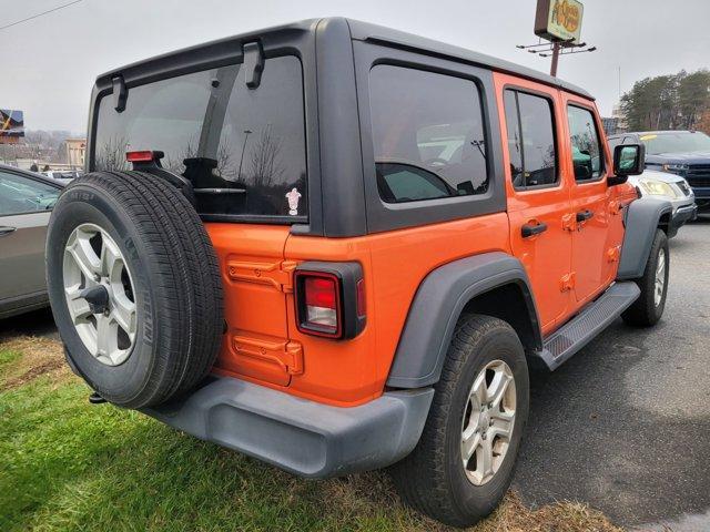 used 2018 Jeep Wrangler Unlimited car, priced at $21,500