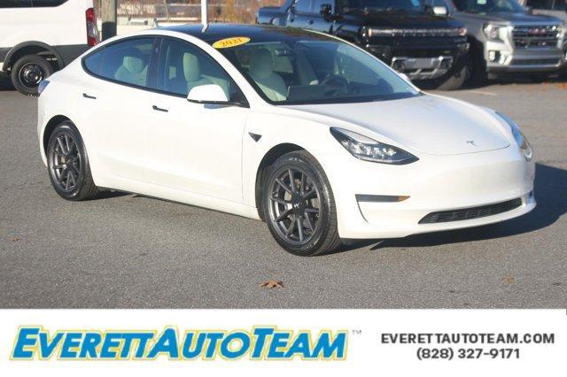used 2021 Tesla Model 3 car, priced at $22,000