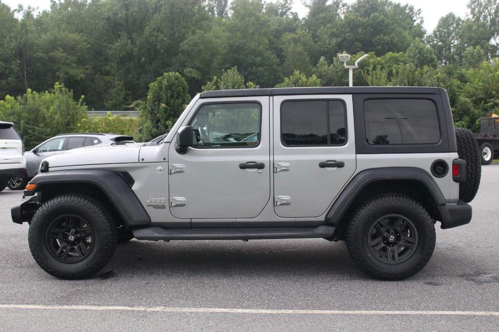 used 2019 Jeep Wrangler Unlimited car, priced at $22,500