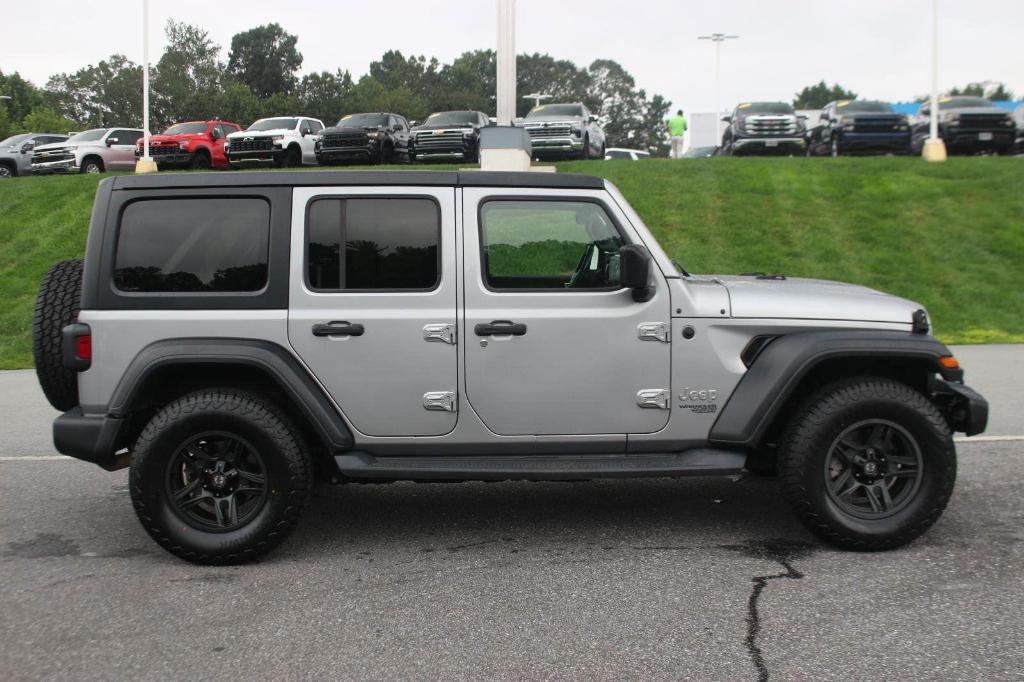 used 2019 Jeep Wrangler Unlimited car, priced at $22,500