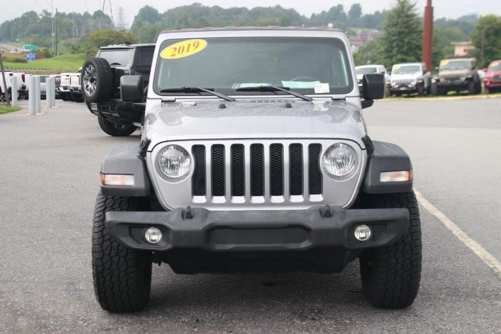 used 2019 Jeep Wrangler Unlimited car, priced at $22,500