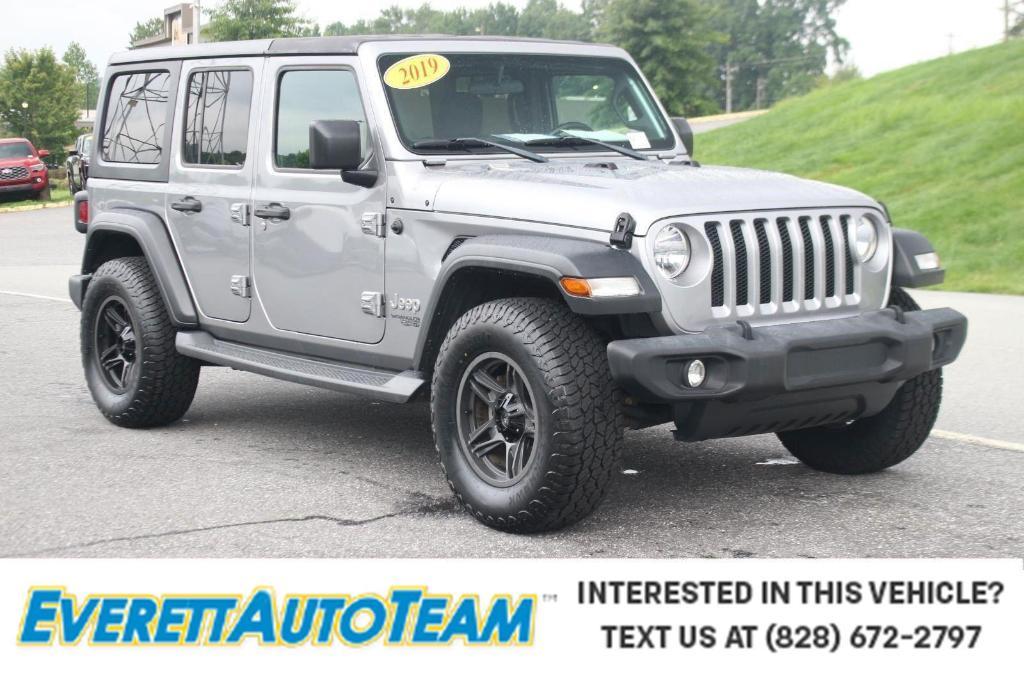 used 2019 Jeep Wrangler Unlimited car, priced at $22,000