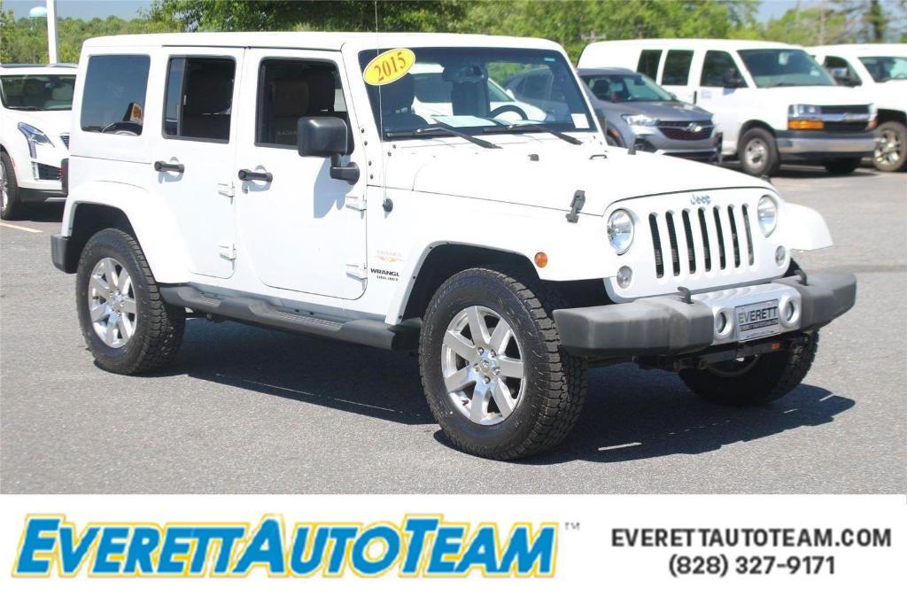 used 2015 Jeep Wrangler Unlimited car, priced at $20,500