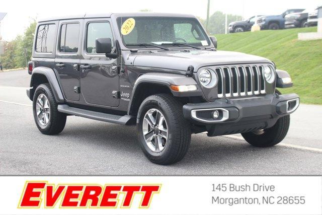 used 2022 Jeep Wrangler Unlimited car, priced at $33,500