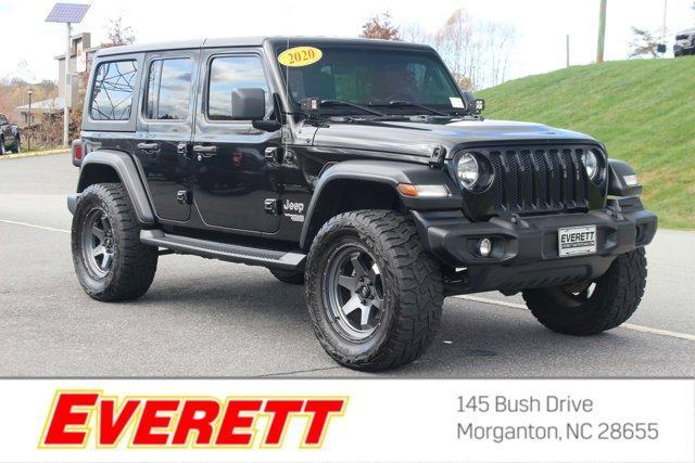 used 2020 Jeep Wrangler Unlimited car, priced at $25,500