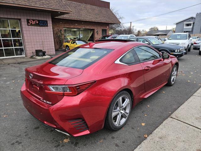 used 2015 Lexus RC 350 car, priced at $26,995