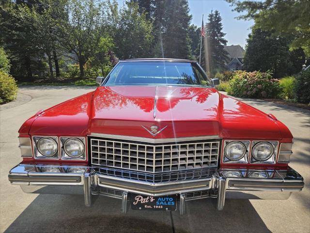 used 1974 Cadillac DeVille car, priced at $34,995