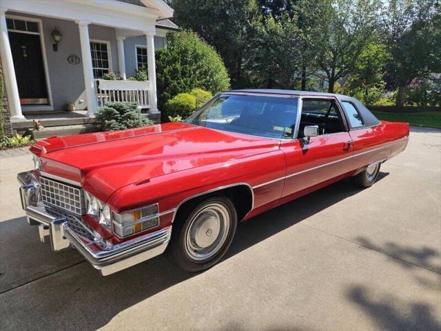 used 1974 Cadillac DeVille car, priced at $34,995