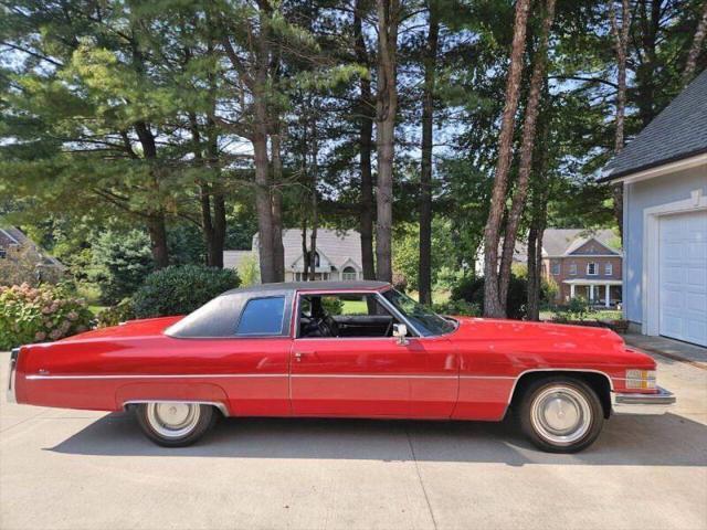 used 1974 Cadillac DeVille car, priced at $34,995