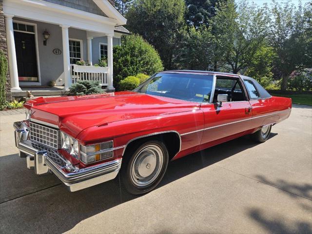 used 1974 Cadillac DeVille car, priced at $34,995