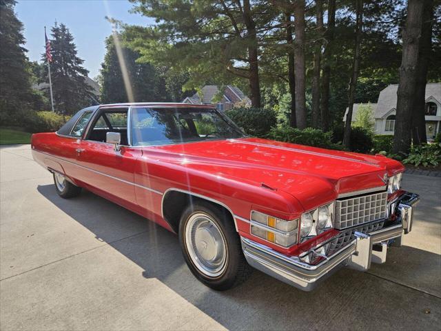 used 1974 Cadillac DeVille car, priced at $34,995